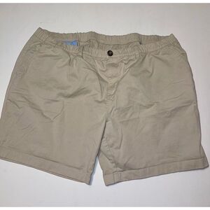 Chubbies Tan Flat Front Men Shorts